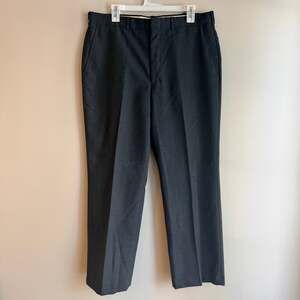 Barrington Charcoal Gray Wool Blend Dress Pants 36x30